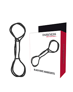 Black Cotton Handcuffs