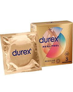 Real Skin - Pack of 3 Condoms