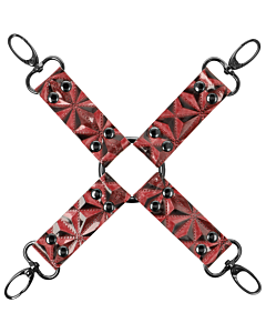 Red Vegan Hogtie
