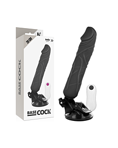 Total Control Black Vibrator 20 cm