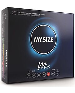 Mix Condoms Pack 60mm - 28 units