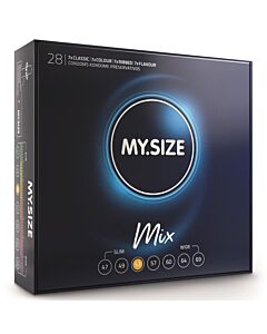 MySize 53mm Condoms Mix Pack - 28 units