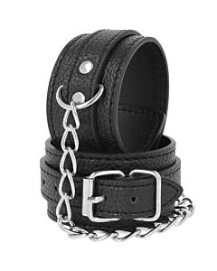 Dark Leather Handcuffs