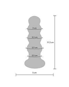 Shine Anal Glass Plug