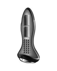 Satisfyer Rotator Plug Vibrator Black