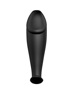 Vibrating Black Penis Plug
