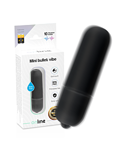 Black Mini Vibrating Bullet