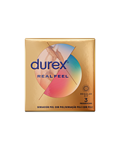 Real Skin - Pack of 3 Condoms