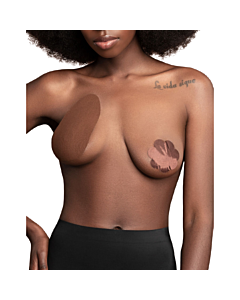 ByeBra Satin Enhances Breasts