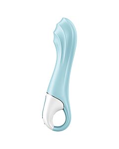 Satisfyer Air Pump G Spot Inflatable Vibrator Blue