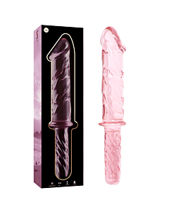 Pink Nebula Glass Dildo