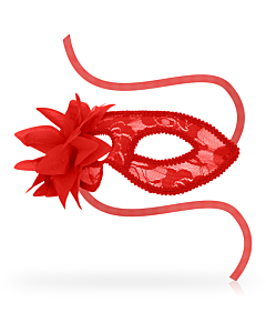 Lace Red Blindfold - Ohmama
