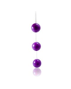 Purple Sensual Anal Beads