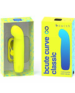 B-Cute Curve Vibrator - Yellow
