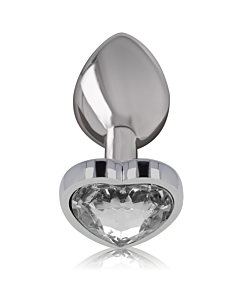 Silver Heart Plug