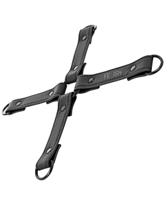 Vegan Wrist Cuffs Fiery Submission