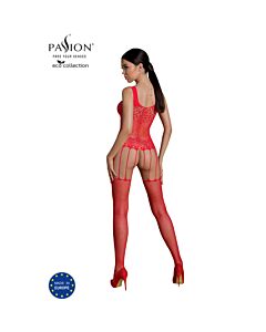 Eco Passion Red Bodystocking