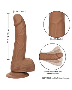 Chocolate Temptation - 15.24 cm Silicone Plug