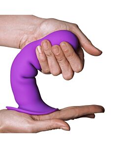 Violet Sensual Vibrating Dildo