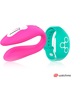 VibraWatch Dual - Fuchsia/Blue