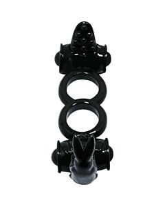 Double Bunny Bliss Ring