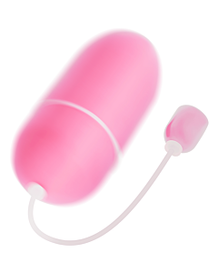 Pink Waterproof Vibrating Egg