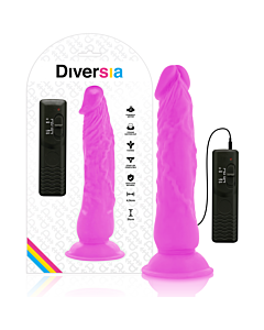 FlexiVibe - Flexible Vibrating Dildo 21cm - Lilac