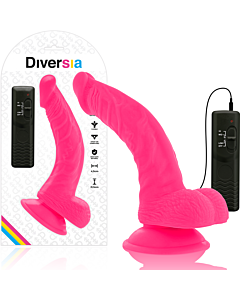 FlexiVibe - Flexible Vibrating Dildo 21.5 cm - Pink