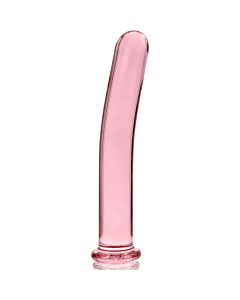 Pink Nebula Crystal Glass Dildo 18.5x3 cm