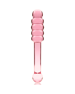 Pink Nebula 20 Glass Dildo