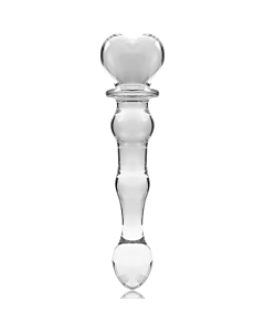 Borosilicate Glass Nebulous Dildo - Transparent