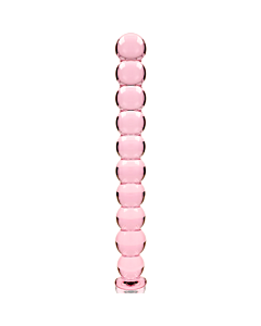 Glass Dildo Nebula Pink