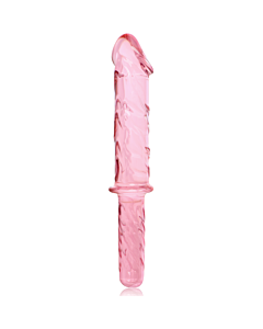 Pink Nebula Glass Dildo