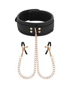 Coquette Neoprene Nipple Clamps Collar