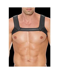Puppy Neoprene Black Harness