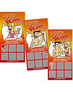 Sensual Lotus Pack 12 Scratch-off Hetero