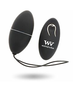 Remote Control Black Silk Egg Vibe