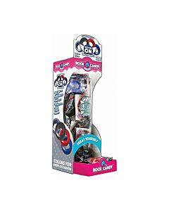 Rock on display of rings 24uds - assorted