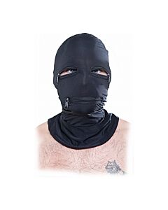 Fetish fantasy mask with eyes opening