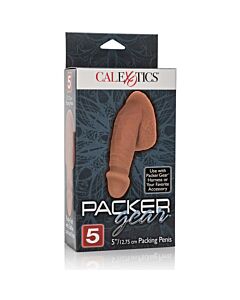 Packing penis - pene realístico 14,5cm marrón