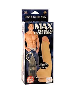 Max realistic penis with double vibrator