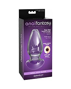Anal fantasy - plug anal de cristal , 10cm