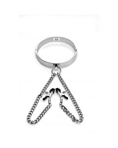 Slave collar atadura - plata