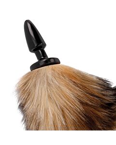 Silicone Dark Plug Natural Tail 10cm