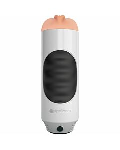 White Mega Grip Masturbator
