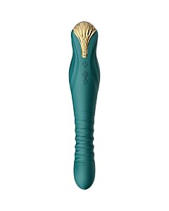 Zalo king vibrator - turquoise green