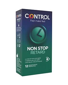 Non Stop Retard Condoms 12 units: Eternal Pleasure