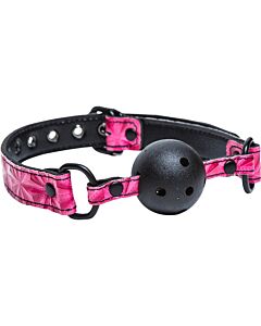 Sinful pink ball gag