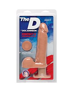 The perfect d pene vibrador 20cm vainilla