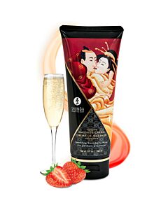 Massage Cream Strawberry Champagne